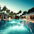 create swimming pool art