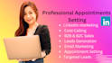 be your b2b professional appointment setter