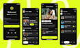 do mobile app UX UI design, ios and android app design in figma