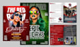 design a flyer, poster, sales sheet, one pager, media kit or one sheet