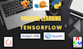 do machine learning projects using tensor flow, yolo, keras