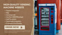 design build vending machine website woocommerce in namecheap, godaddy, ionos