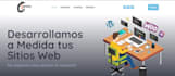una pagina web desarrollada al gusto del cliente en wordpress
