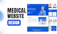 design creative medical and healthcare wordpress website with elementor pro