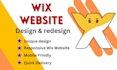 do responsive design, redesign ,landing page and clone website to by using wix