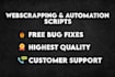 code any web scrapping and automation script using selenium