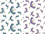 design seamless and abstract patterns