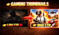 design gaming youtube thumbnails that boost CTR