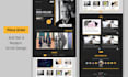 convert any complex design to website and mobile app UI UX design
