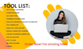 create professional customized web tools with HTML, CSS java