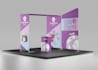 design trade show booth backdrop exhibition stand design