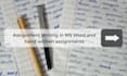 be your virtual assistant for data entry, typing, assignment