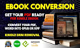 format your book to kindle kpf format