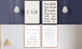 design printable quotes, bible wall art poster