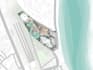 do 2d site plan and photoshop render