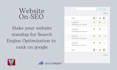 squarespace seo, shopify, wix, joomla website audit with yoast and rank math