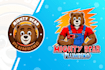 create animal cartoon logo design and custom cartoon sticker