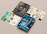 design christmas, travel, tour, party, event, medical flyer