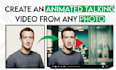 create a talking animated ai character video from your photo