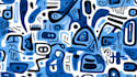 make abstract geometric seamless pattern design