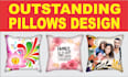 design custom pillows, cushion cover, floor mat, doormat, bedsheet