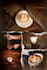 create an artistic professional food menu
