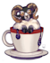 draw your pet inside a cup