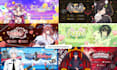 design cute vtuber anime banner header for twitch, youtube