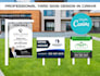 design eye catching yard sign editable in canva