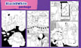 draw colorful children story book and comic pages
