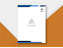 design simple and nice invoice and letterhead template