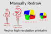 redraw logo within 90 minutes in illustrator