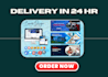 design canva templates and social media posts just in 24 hrs