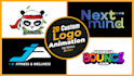 create a custom logo animation and animated intro video