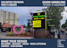make your design sign board and neon lettering