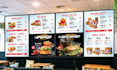 do digital menu board design