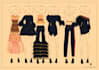 do captivating hand drawn fashion illustrations