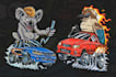 draw monster rat fink illustration cartoon style
