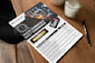 design a trendy business flyer and one pager