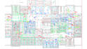 single line diagram, mep, lighting power, fire, cctv layout