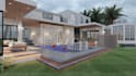 design swimming pool and render