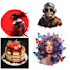 create custom ai generated stickers