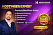 design hostinger wordpress business website using elementor