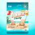 design travel, holiday, picnic, cruise flyer