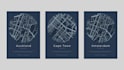 design custom city or region map, printable art map