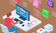 create responsive websites in html css javascript