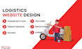 design trucking website,logistic website,dispatch website,freight broker cargo