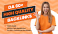 build high quality SEO backlinks with high da dofollow contextual link building