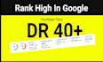increase domain rating DR ahrefs moz domain authority