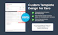 create a unique xero custom invoice design for your business